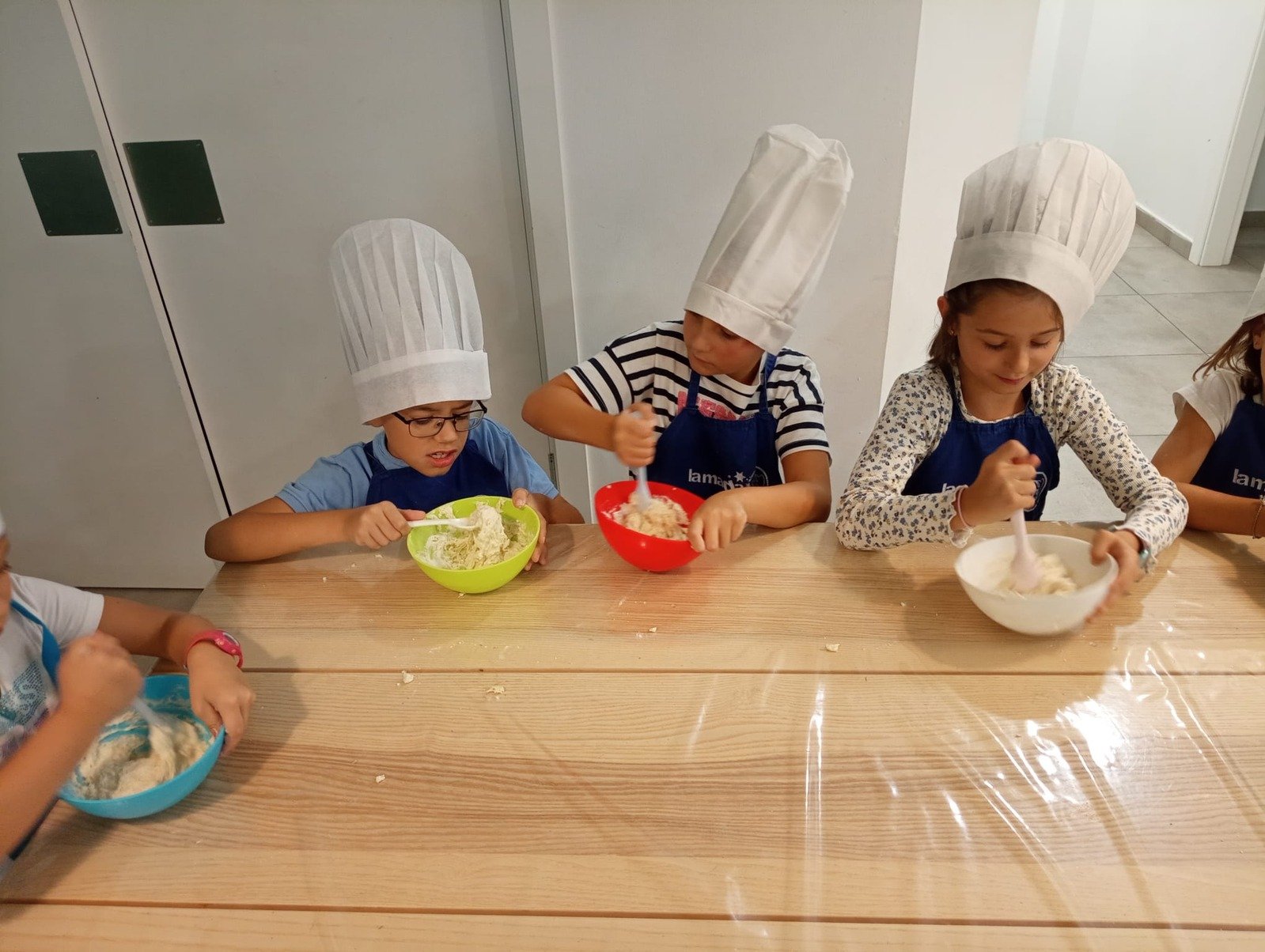 Cocina en el campus de verano