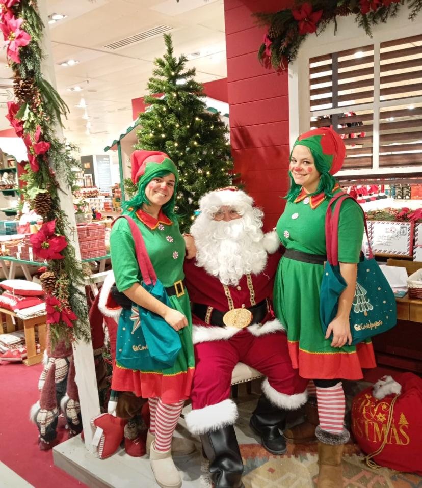 Elfos navideños de La Maga